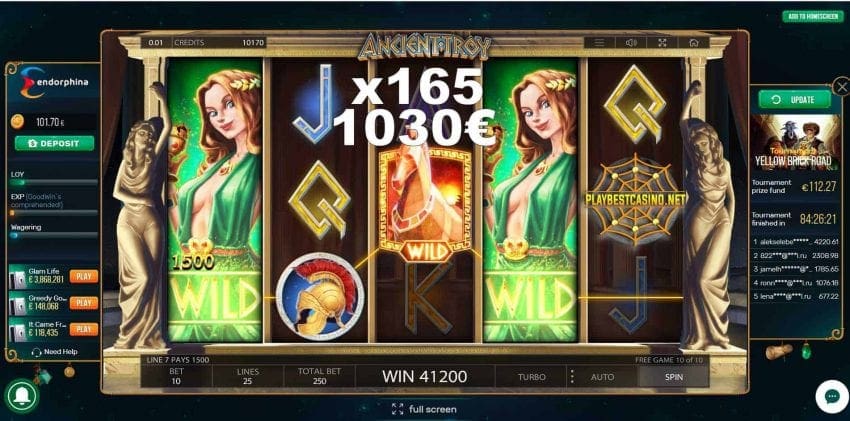 Какую Сумму Депозита Выбрать Для Игры в Онлайн Казино 2023 года? 102 Слот Ancient Troy (Новинка от Endorphina) есть на фото.
