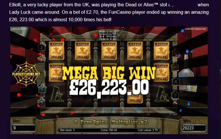 Обзор Игрового Автомата "Dead or Alive 2" от Провайдера Netent! 101 Dead or Alive Mega win can be seen in this photo. Dead or Alive очень большой выигрыш представлен на данном снимке.