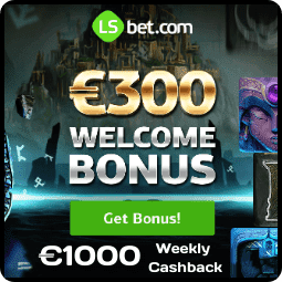 Прочтите Детальный Обзор Казино LSbet со Ставками на Спорт 2023! 35 300 Euro Welcome Bonus and 1000 Euro Cashback in LsBet.com casino are on this photo.