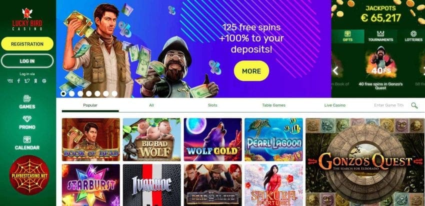 Как Выиграть в Казино Lucky Bird с Бонусом Без Депозита? 14 Lucky bird casino представлено на данном снимке для блога о казино Playbestcasino.net