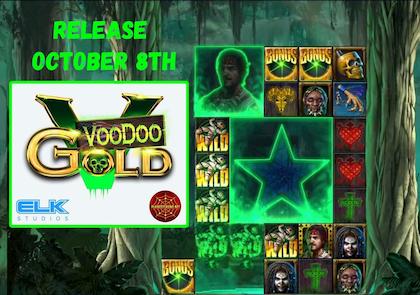 VooDoo Gold. Супер игра от Elk Studios видна на снимке.