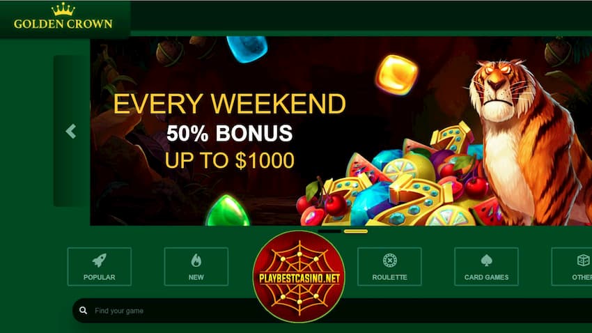 Find The Best World Licensed Casinos Outside European Union! 80 Golden Crown Every weekend Bonus is in photo.
