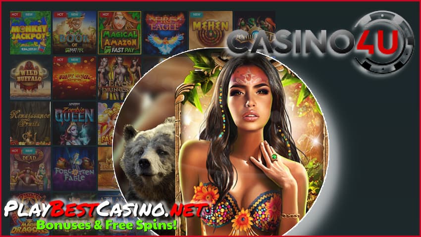 Takojšnja izplačila in kripto plačila v novi igralnici "Casino4U"! 3 Casino4U (2021) Na fotografiji je 100% bonus in VIP program igralcev do 2000 USD.