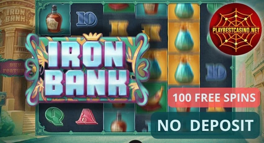 Slot mochini Iron Bank - Li-spins tse 100 tsa mahala ha ho na depositi 92 Ngolisa k'hasinong 'me u fumane bonase papaling Iron Bank likhasinong tse ntle ka ho fetisisa tsa 2023 setšoantšong.